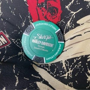 Harley Davidson poker chip, So Dakota Sturgis
